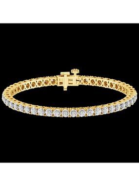 Diamond Tennis Bracelet 1 Carat TW Genuine